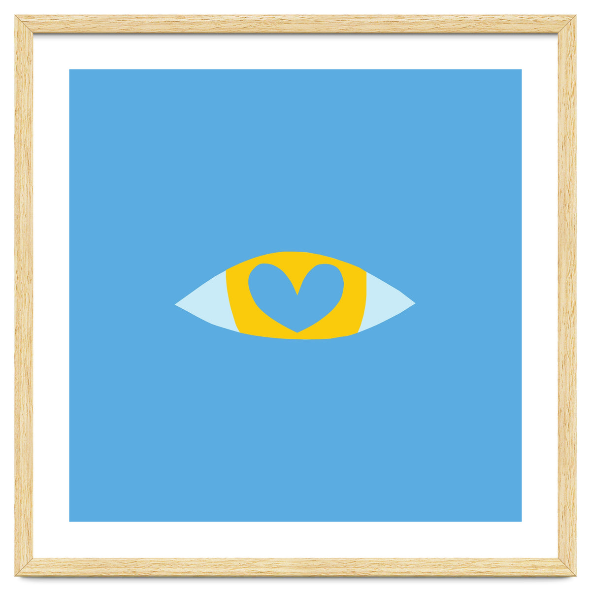 Heart Eye - BLUE