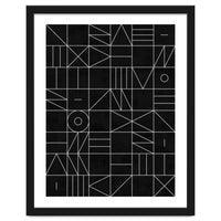 My Favorite Geometric Patterns No.9 - Black