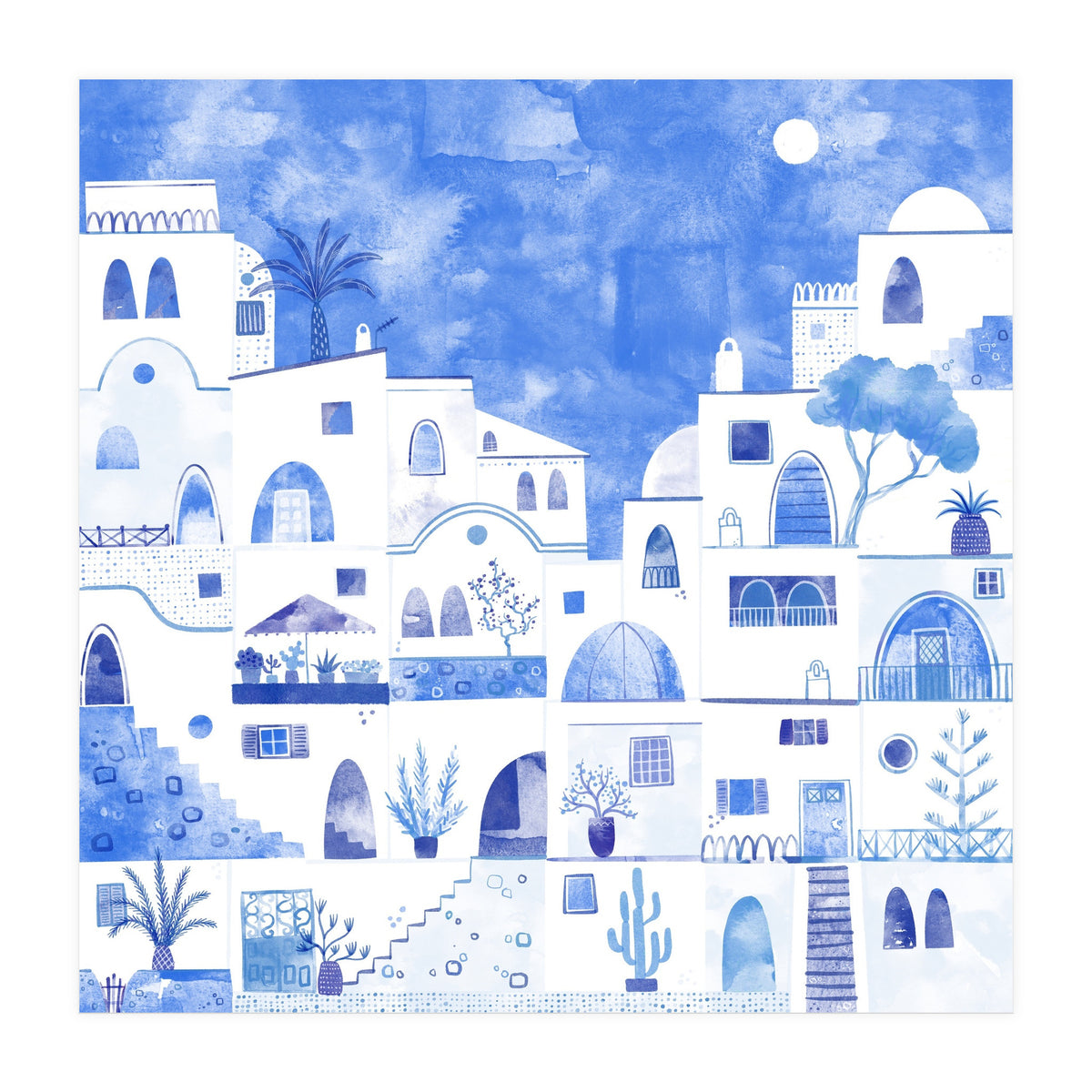 Santorini (Print Only)