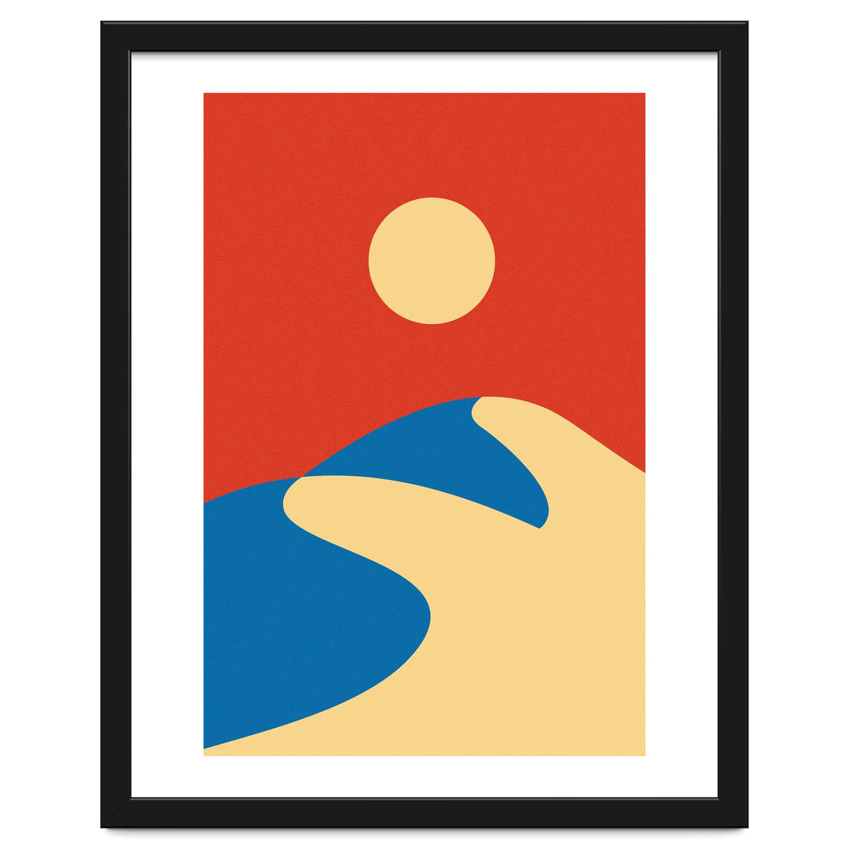 Mid Century Sahara Desert