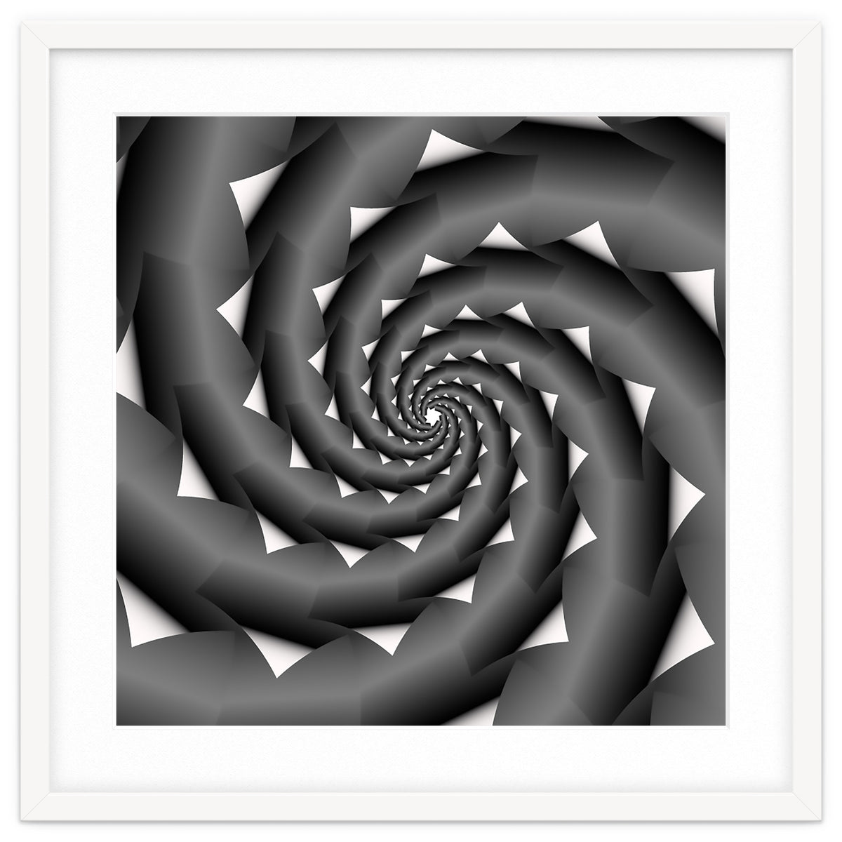 3D Abstract Spiral Design ART