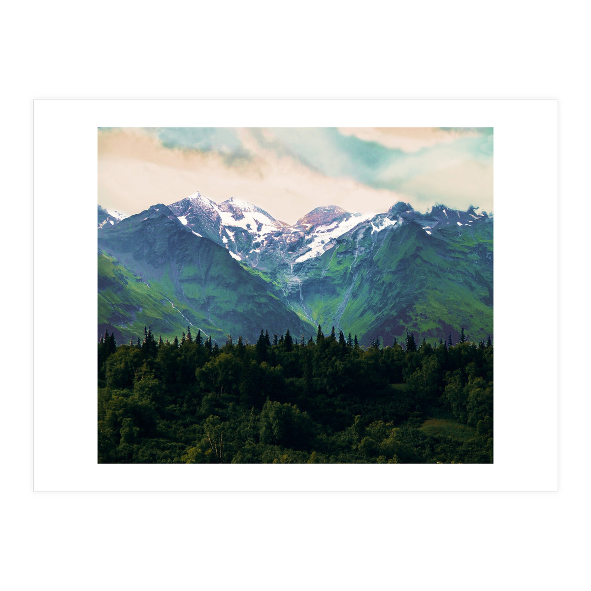 Escaping from woodland heights I (Print Only)