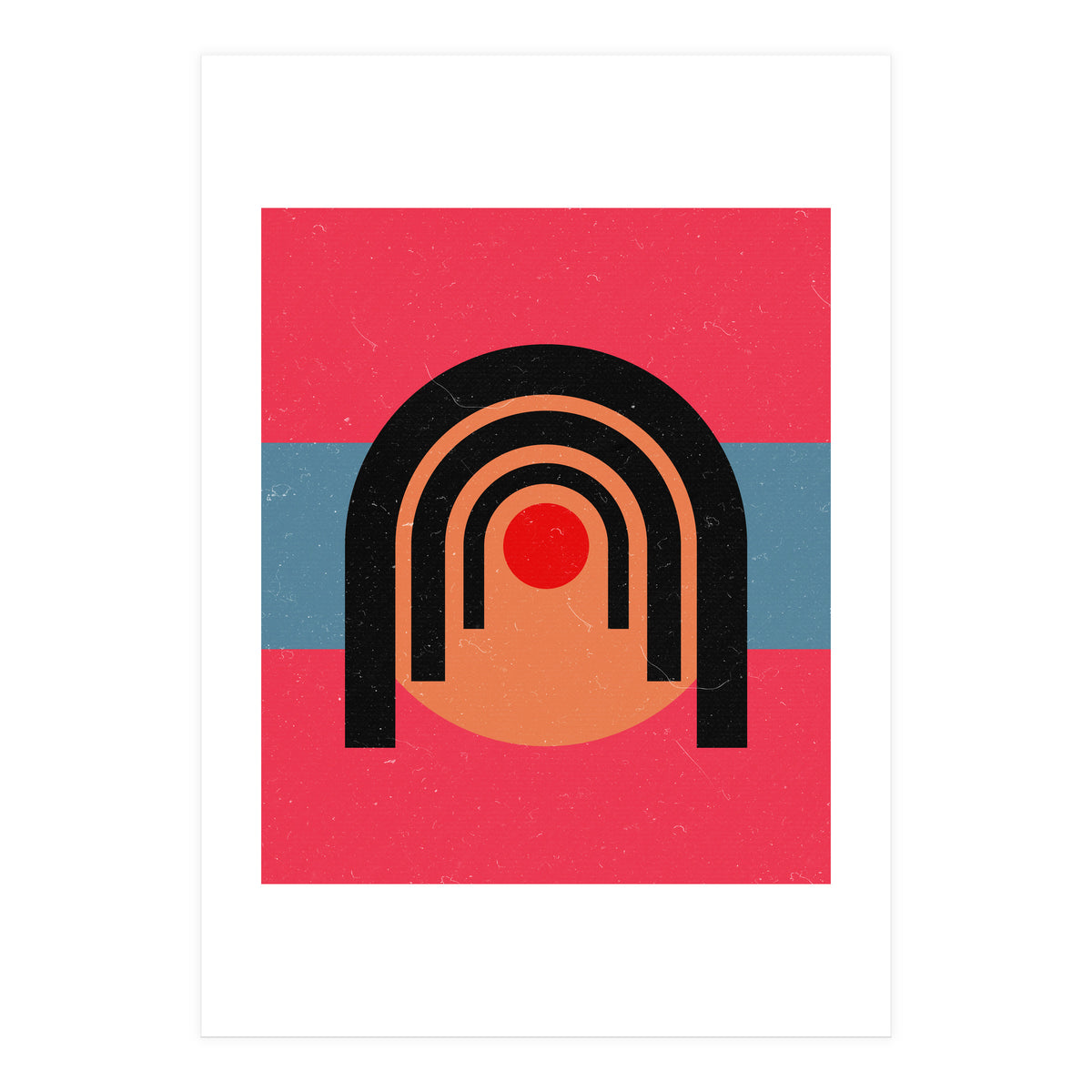 Abstract Geometric Art  (Print Only)