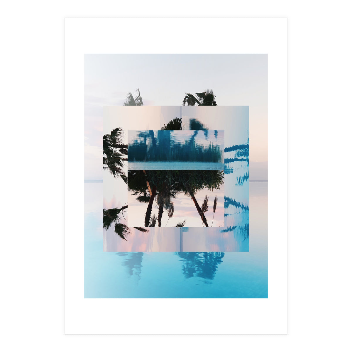 Quadratur 3 · Plams And Beach (Print Only)