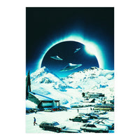 Winter Space Invasion (Print Only)