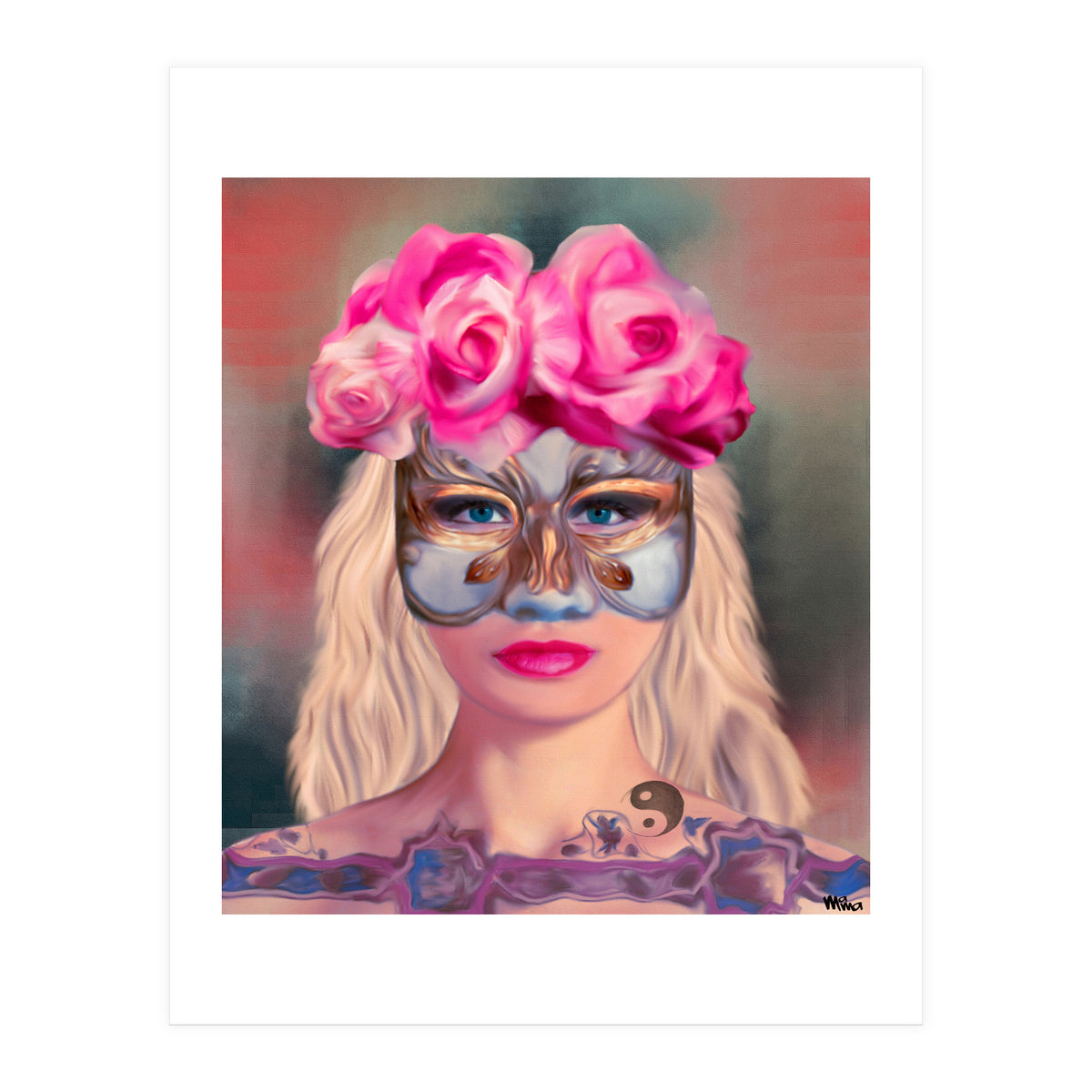 Allegory Of Duality And Shadow (Print Only)