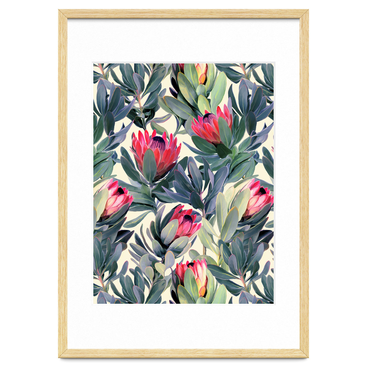 Painted Protea Pattern