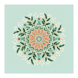 Floral Mandala | Mint Green (Print Only) thumbnail