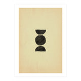 Abstract mid-century modern shapes (Print Only) thumbnail