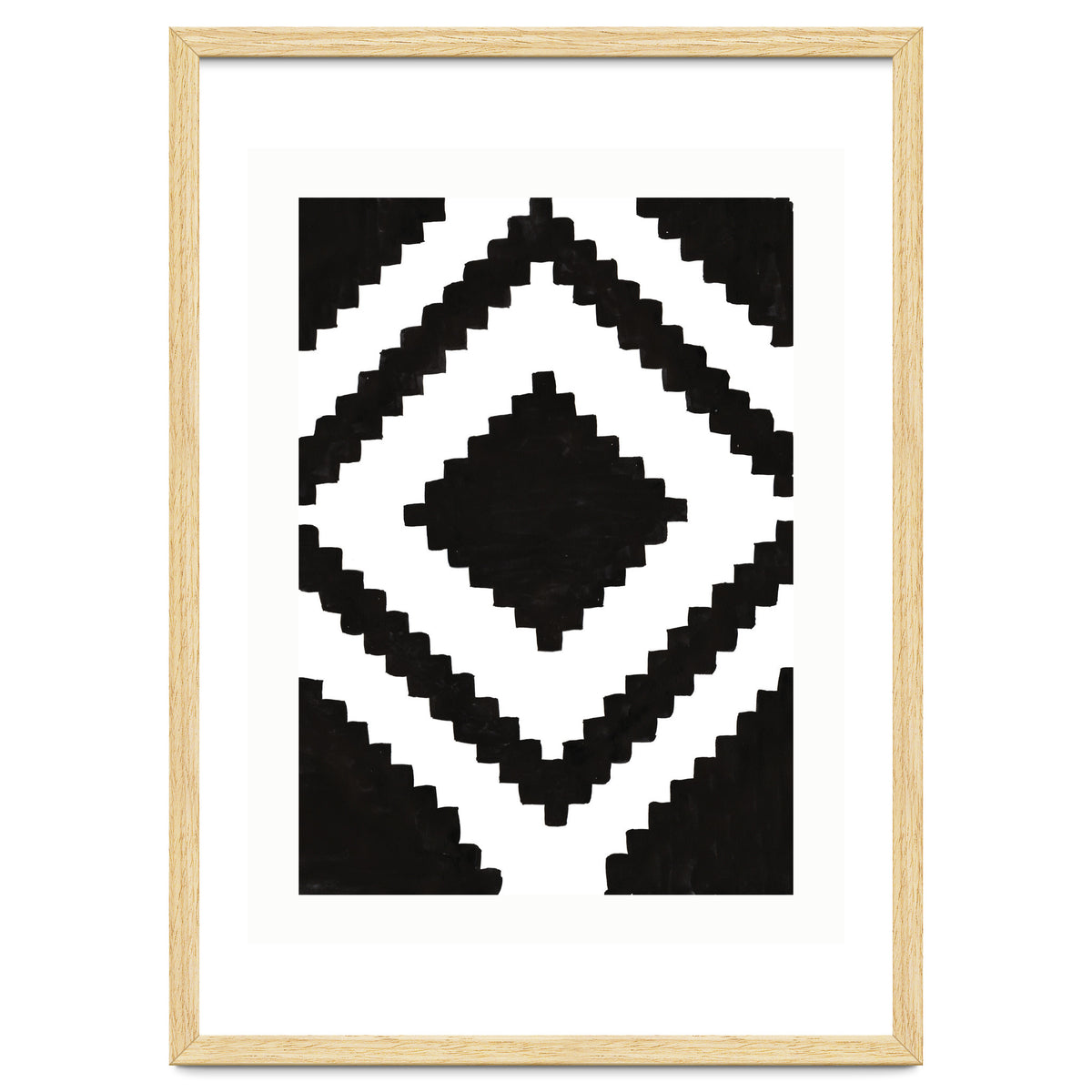 Patterns Aztec Black