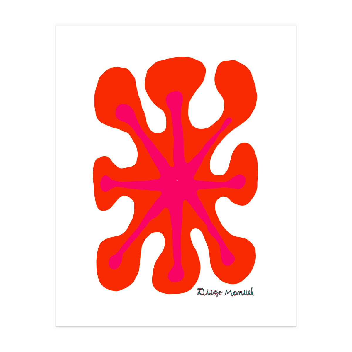 Fuego 93 Copia (Print Only)