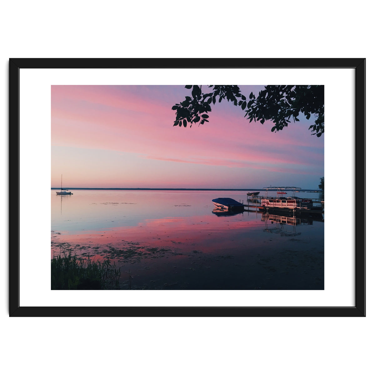 Magic hour on the lake