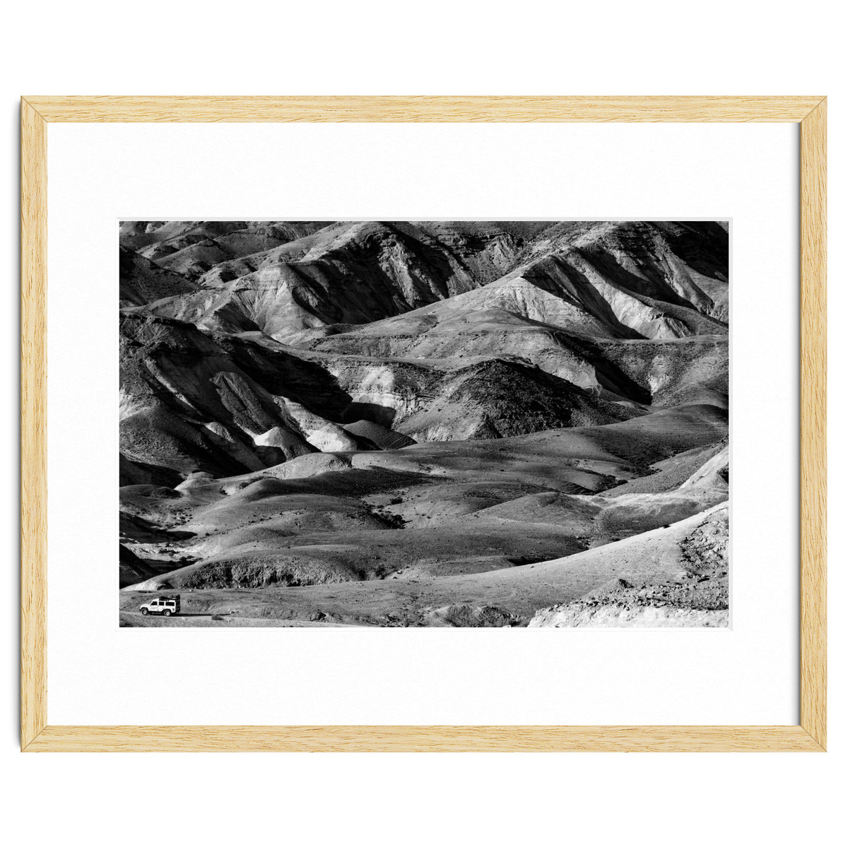 Driving across the Judean Desert