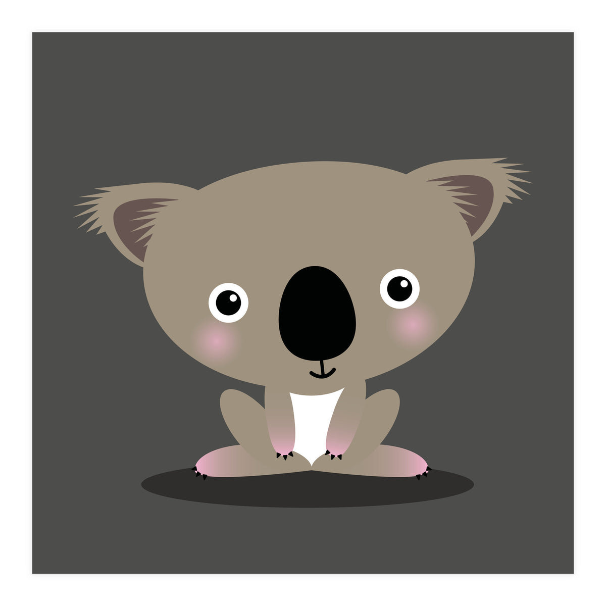 Nursery Kawaii Koala (Print Only)