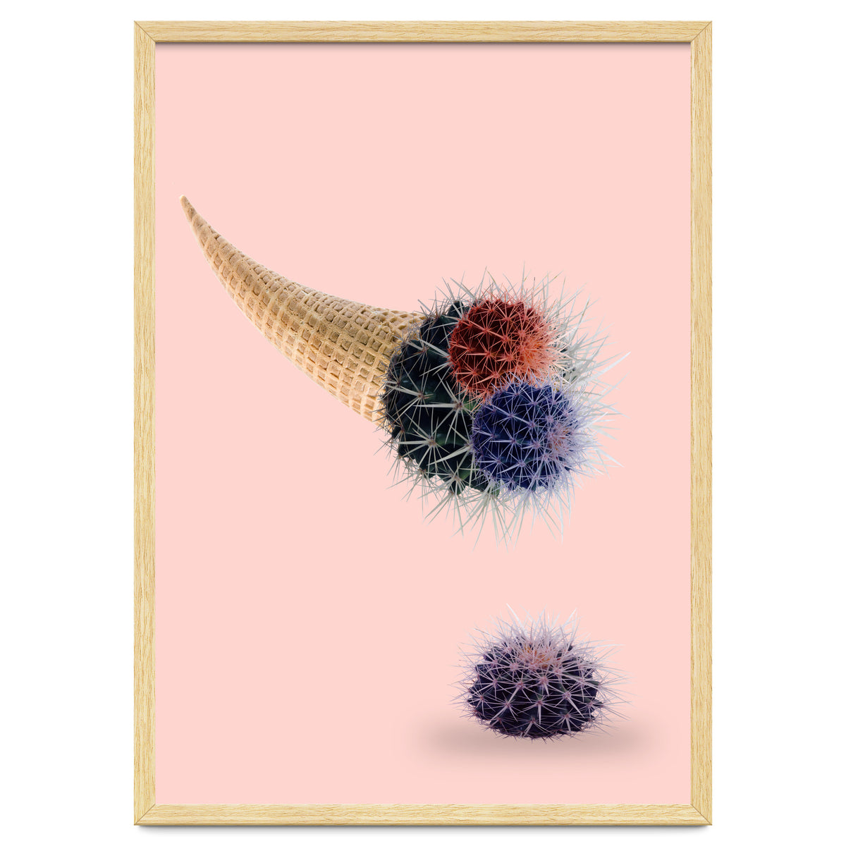 Cactus Cream 50x70