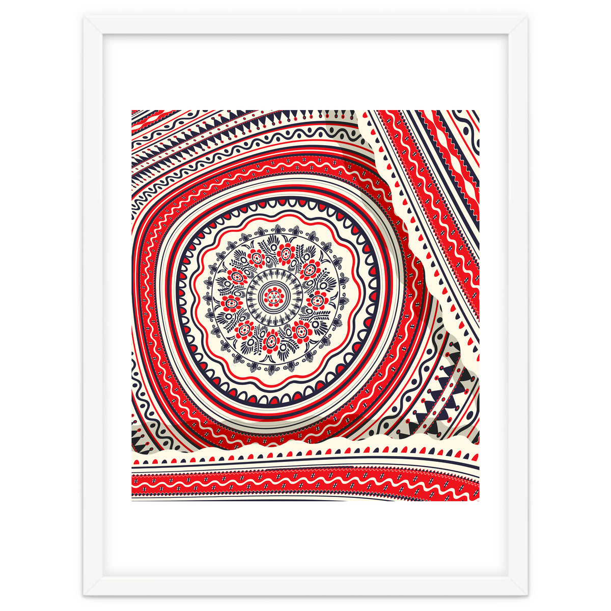 Romanian embroidery background 17