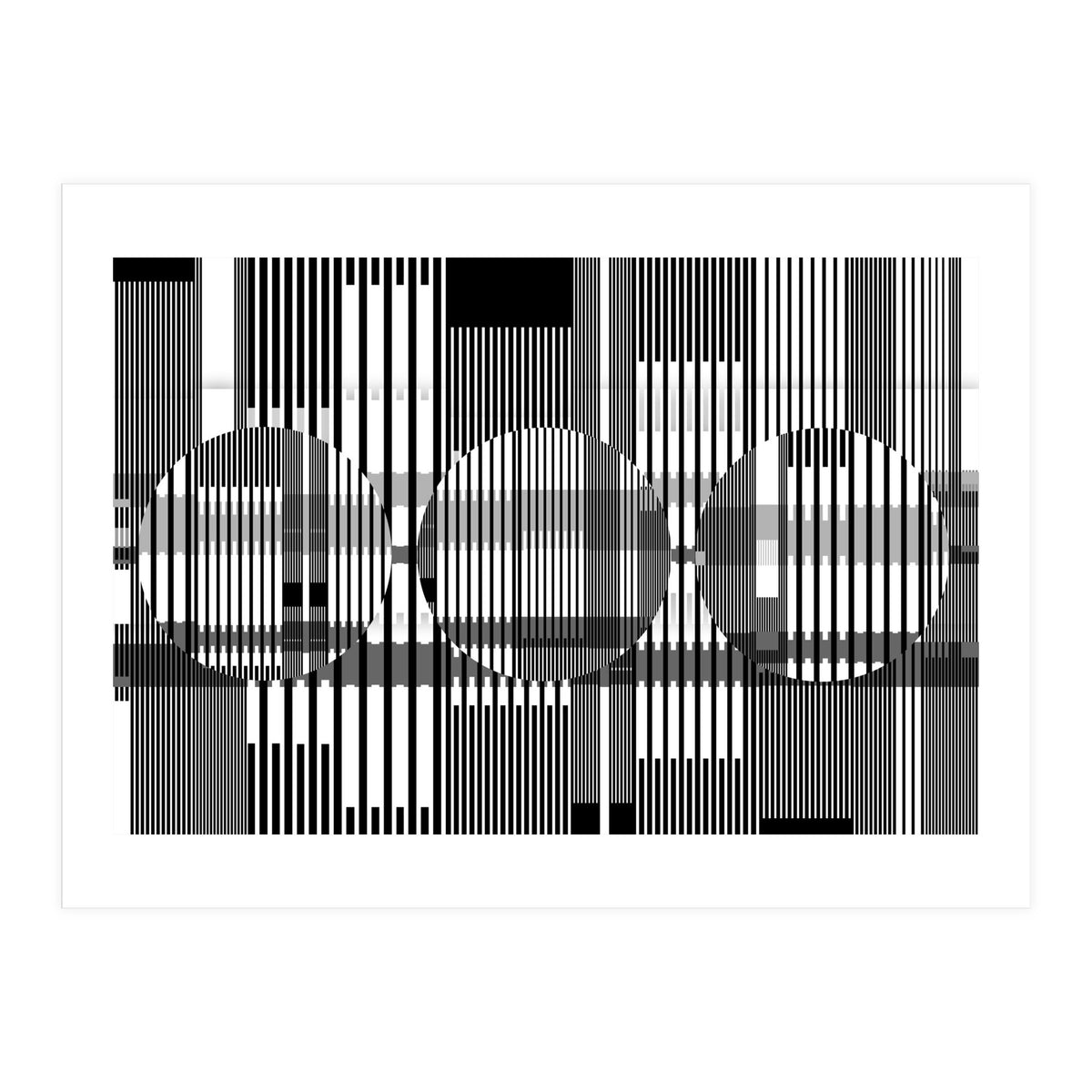 Glitch Global III Serie Urban Nature (Print Only)