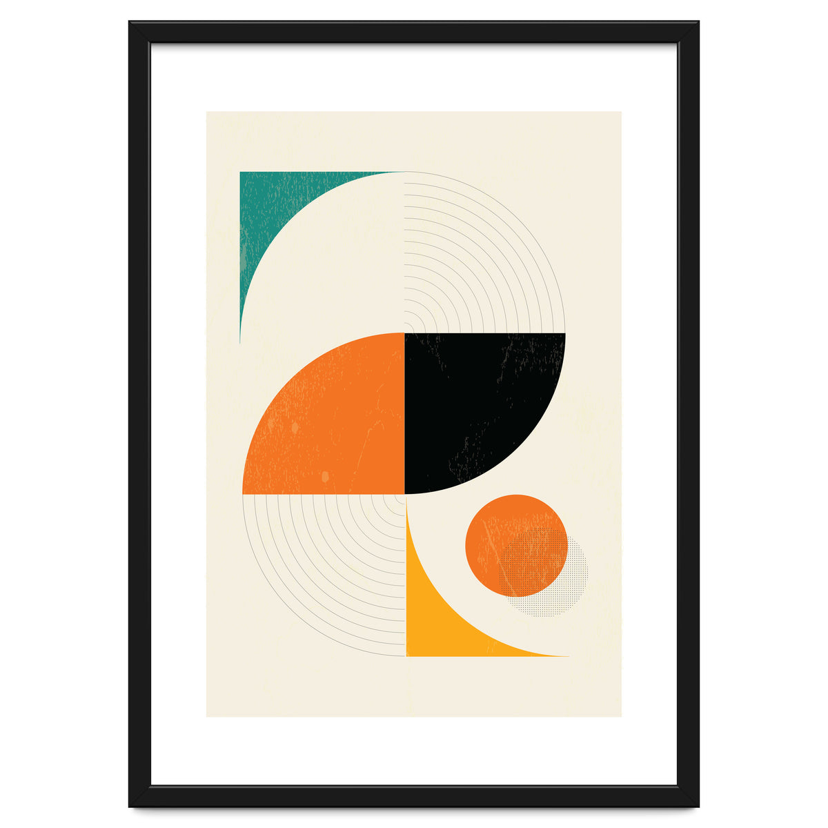Mid Century Modern Abstract Pop