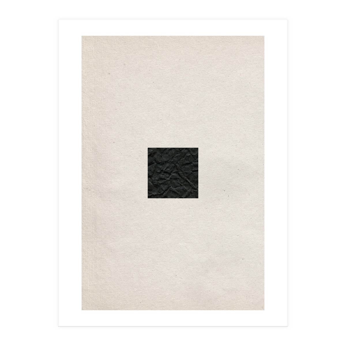 Minimal black square (Print Only)