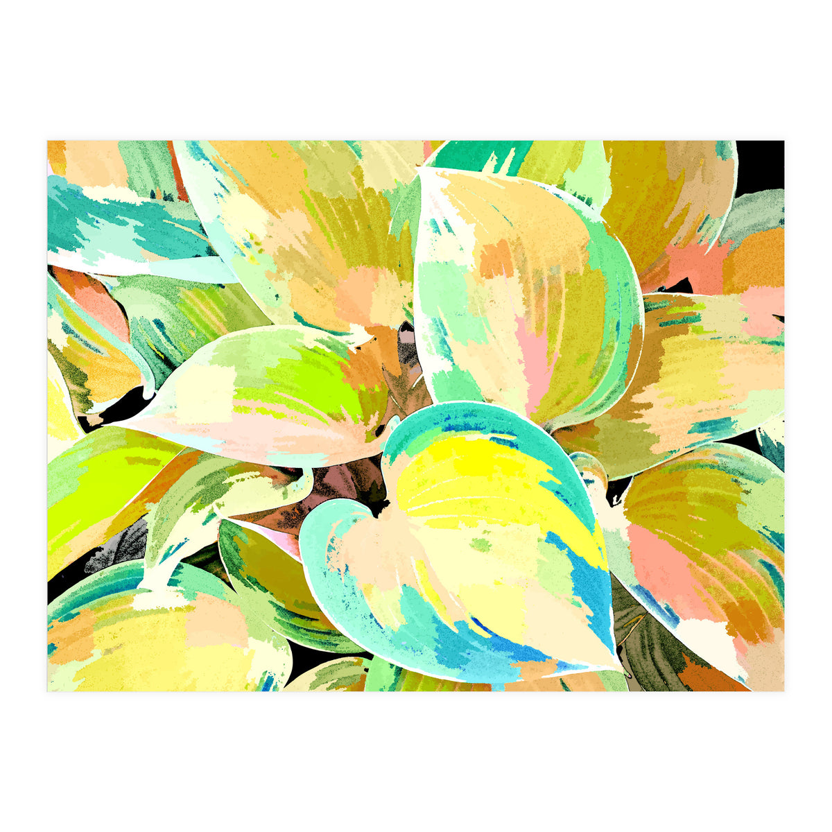 Tropical Leaves (Print Only)