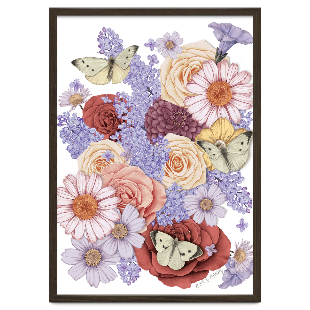 Flowers and Butterflies