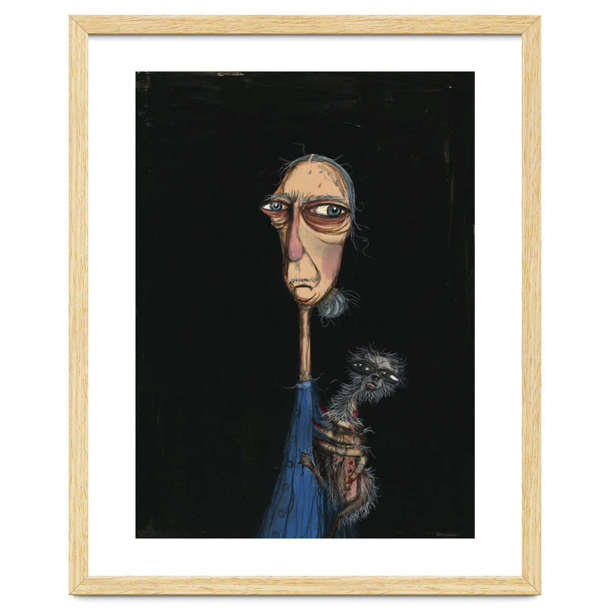 Woman Holding A Chihuahua