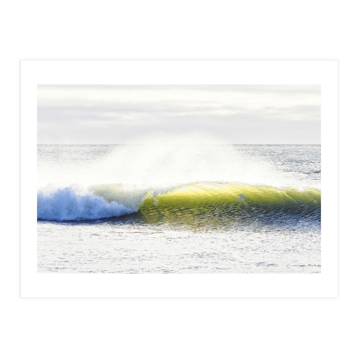 Sunlit wave (Print Only)
