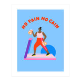 No Pain No Gain (Print Only) thumbnail