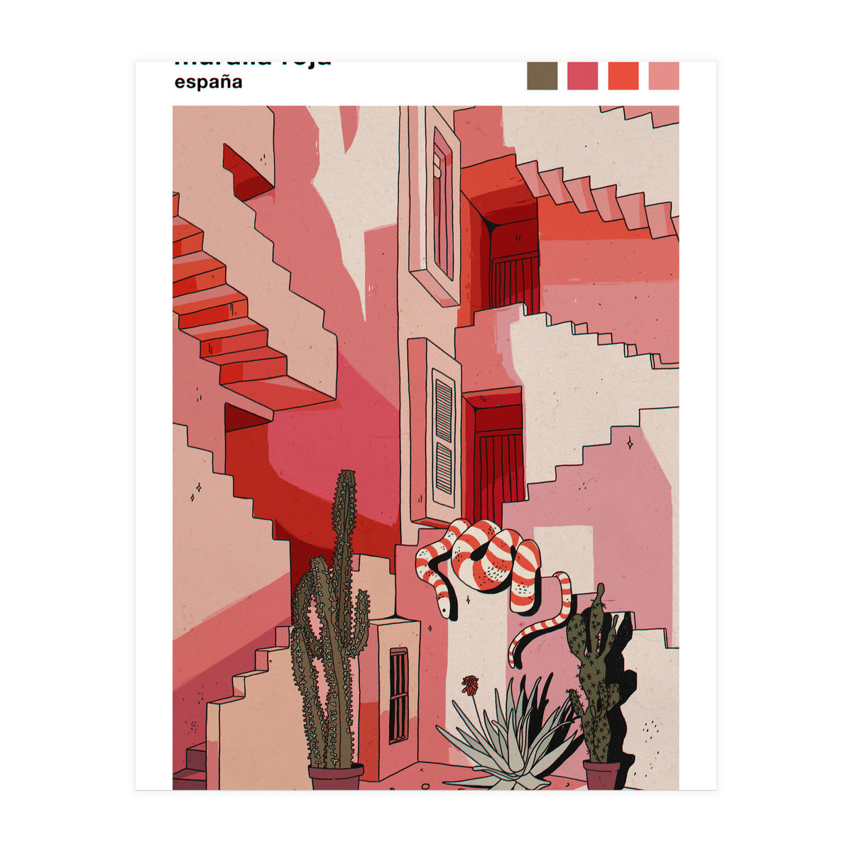 Muralla Roja (Print Only)