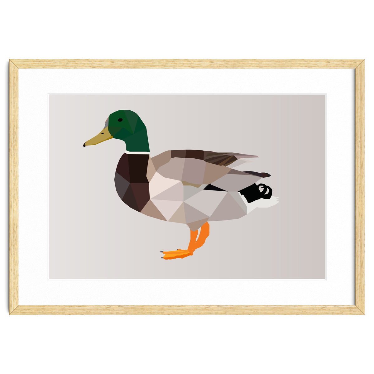 Duck Low Poly Art