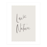 Love nature - minimalist (Print Only) thumbnail