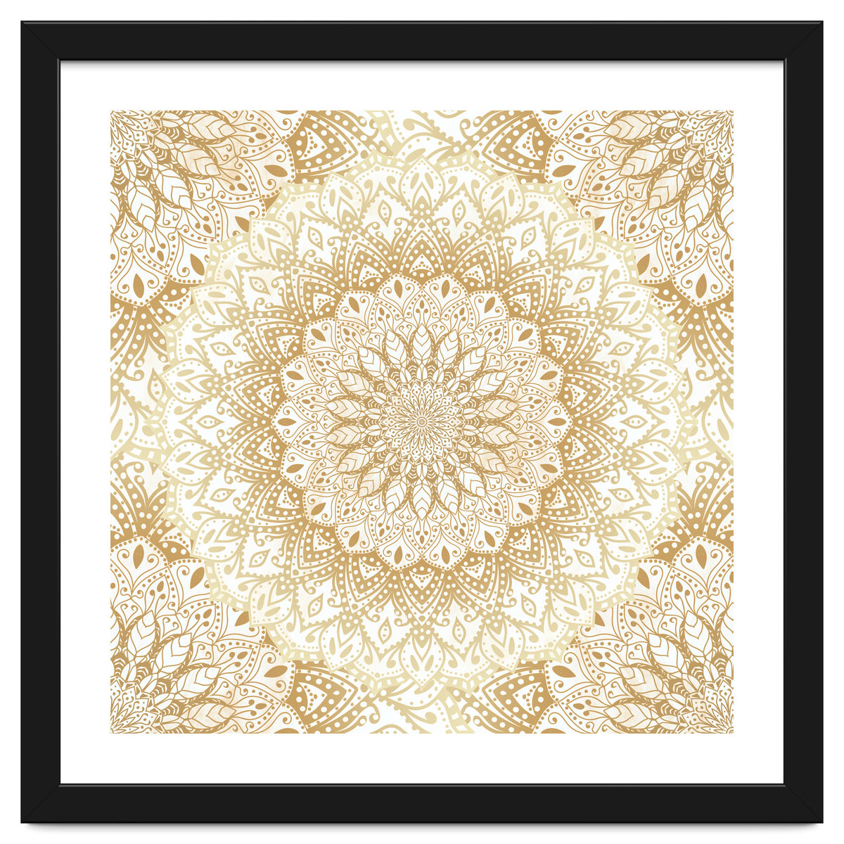 Mandalas For May Gold