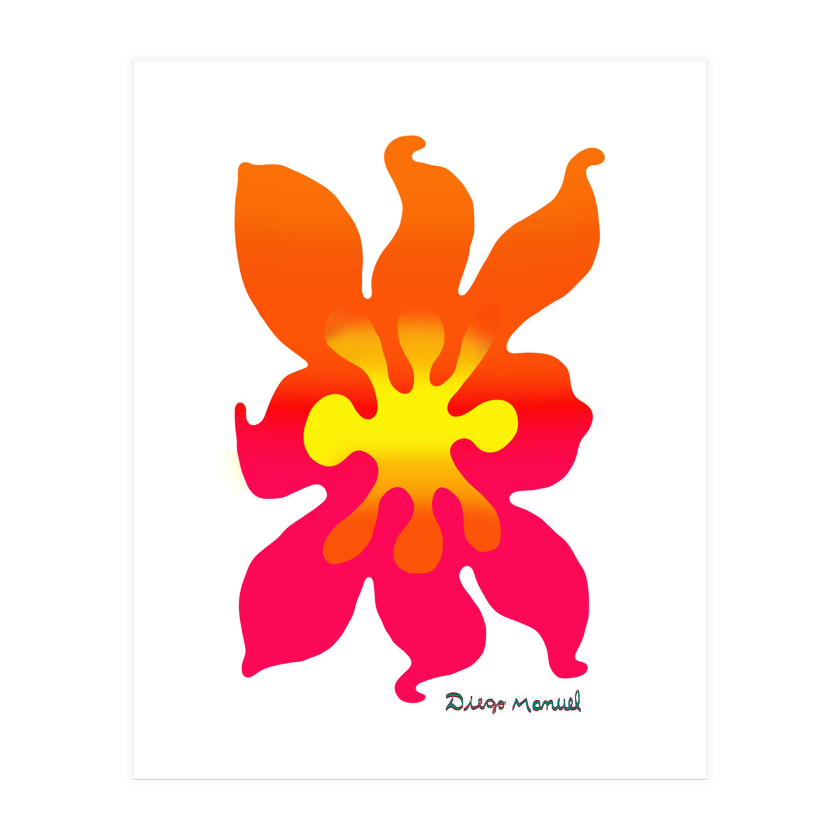 Fuego 70 Copia (Print Only)