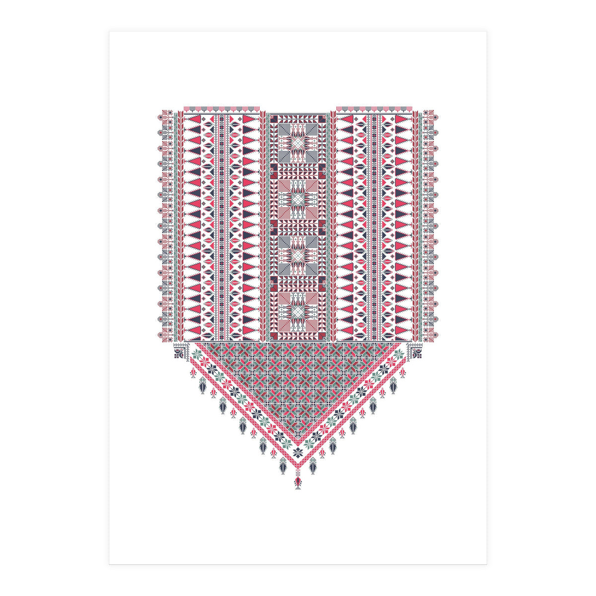 Tatreez Ornament 13 (Print Only)