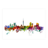 Auckland New Zealand Skyline (Print Only) thumbnail