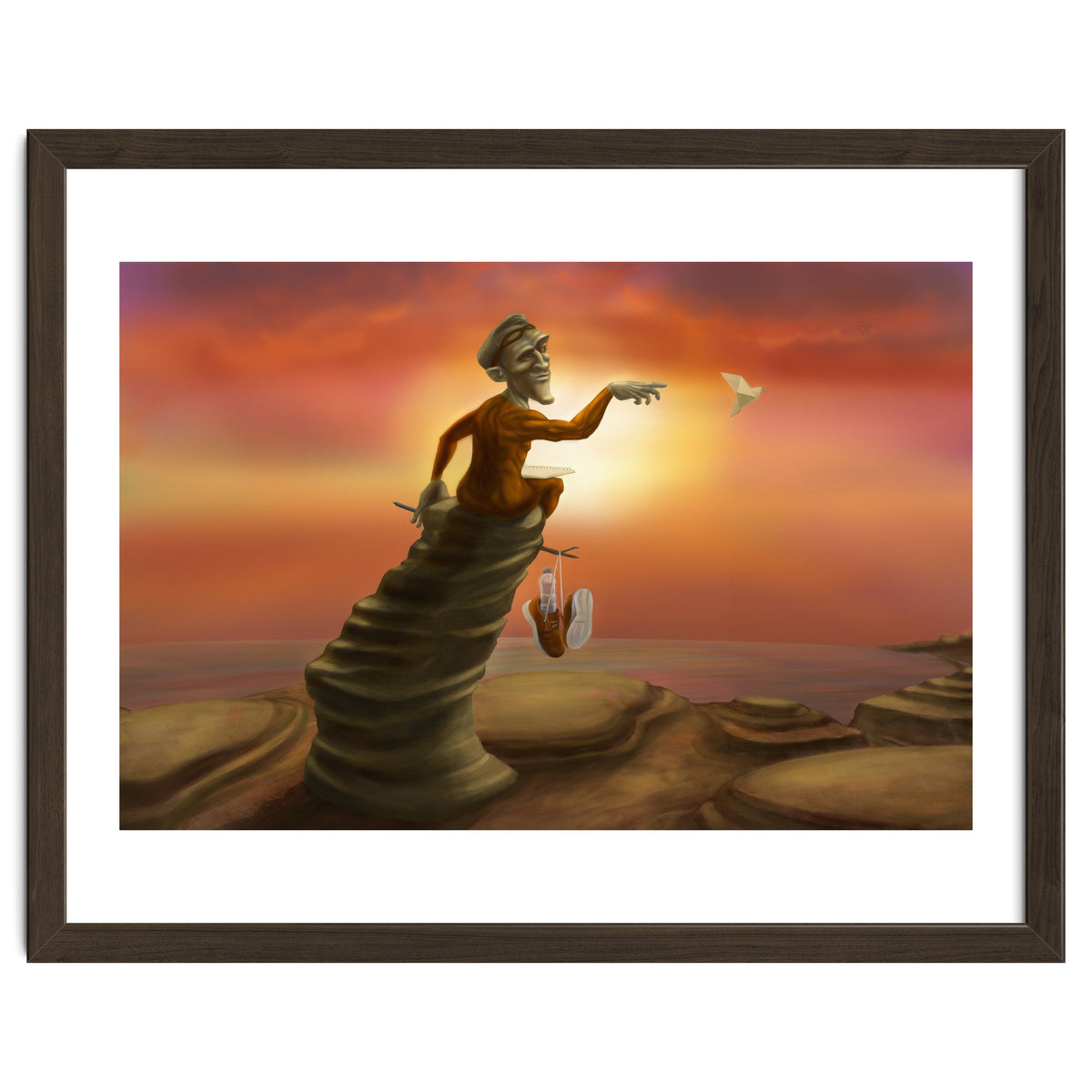 Superhero on a break