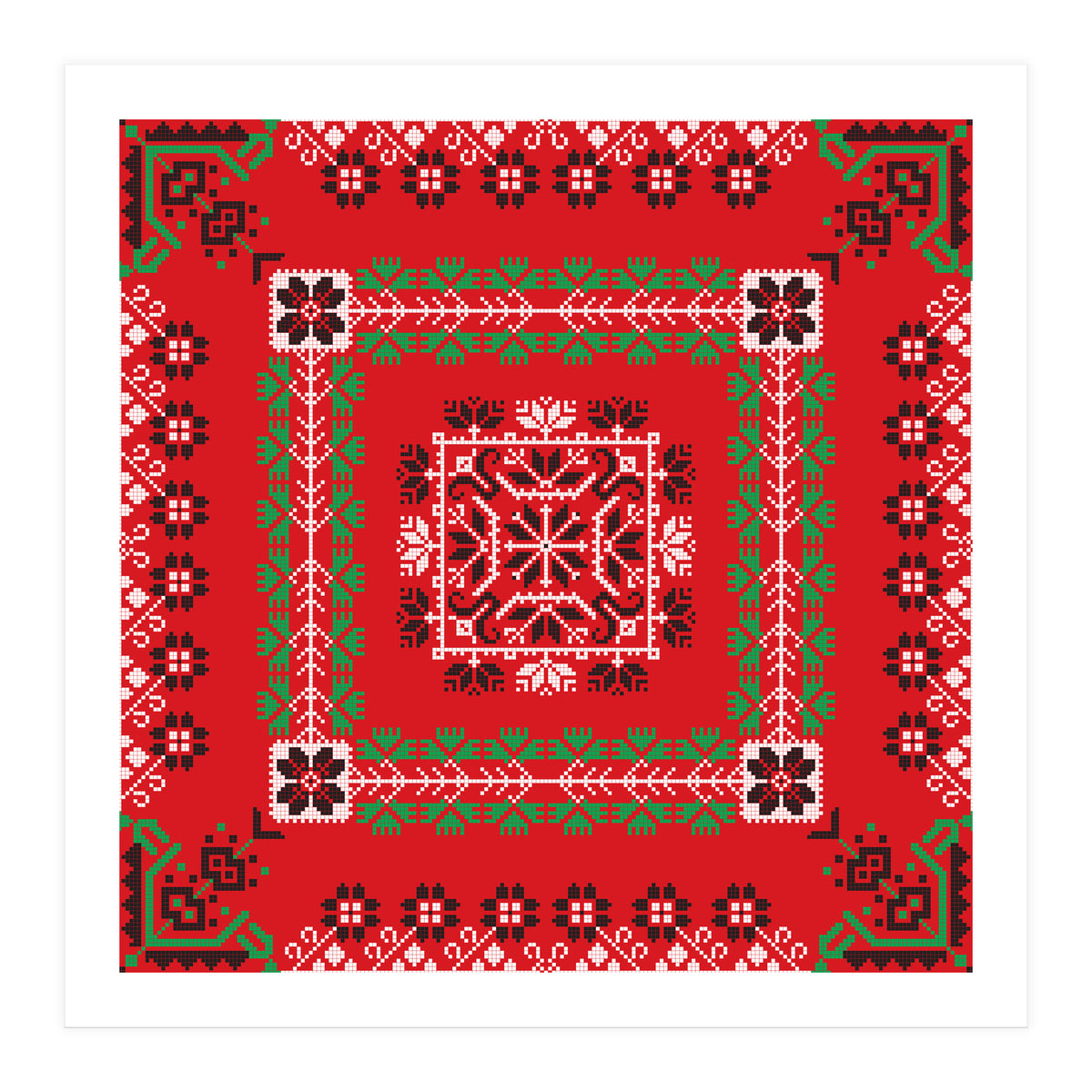 Romanian Traditional Pattern 2 (Print Only)