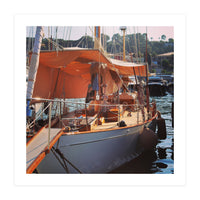Wooden yacht (Print Only)