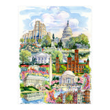 Washington District of Columbia Illustration (Print Only) thumbnail