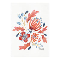 Protea Floral | Coral (Print Only)