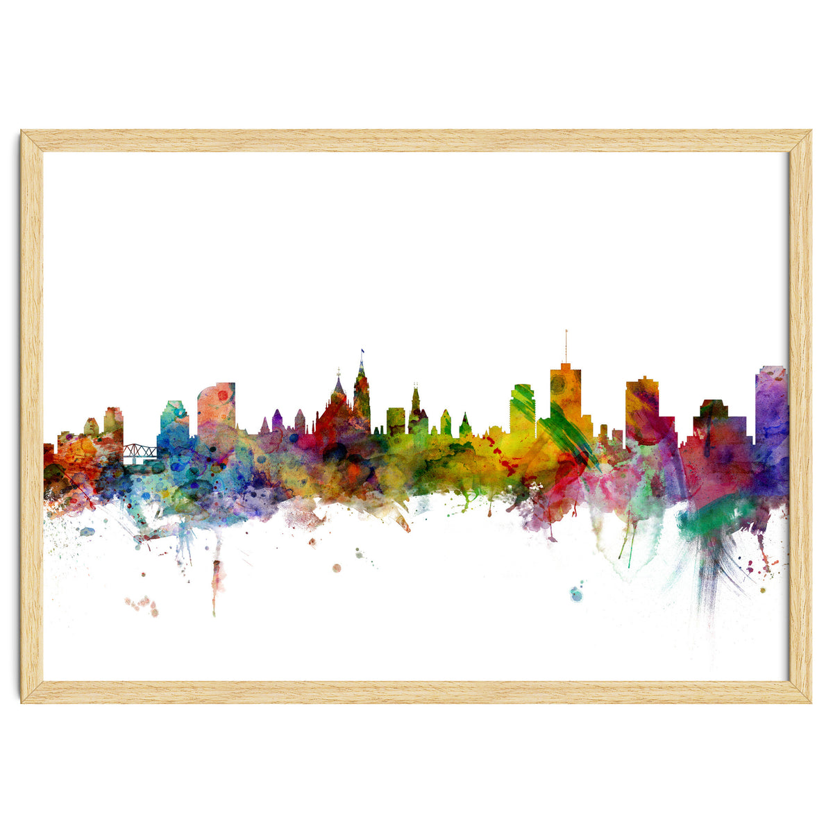 Ottawa Canada Skyline