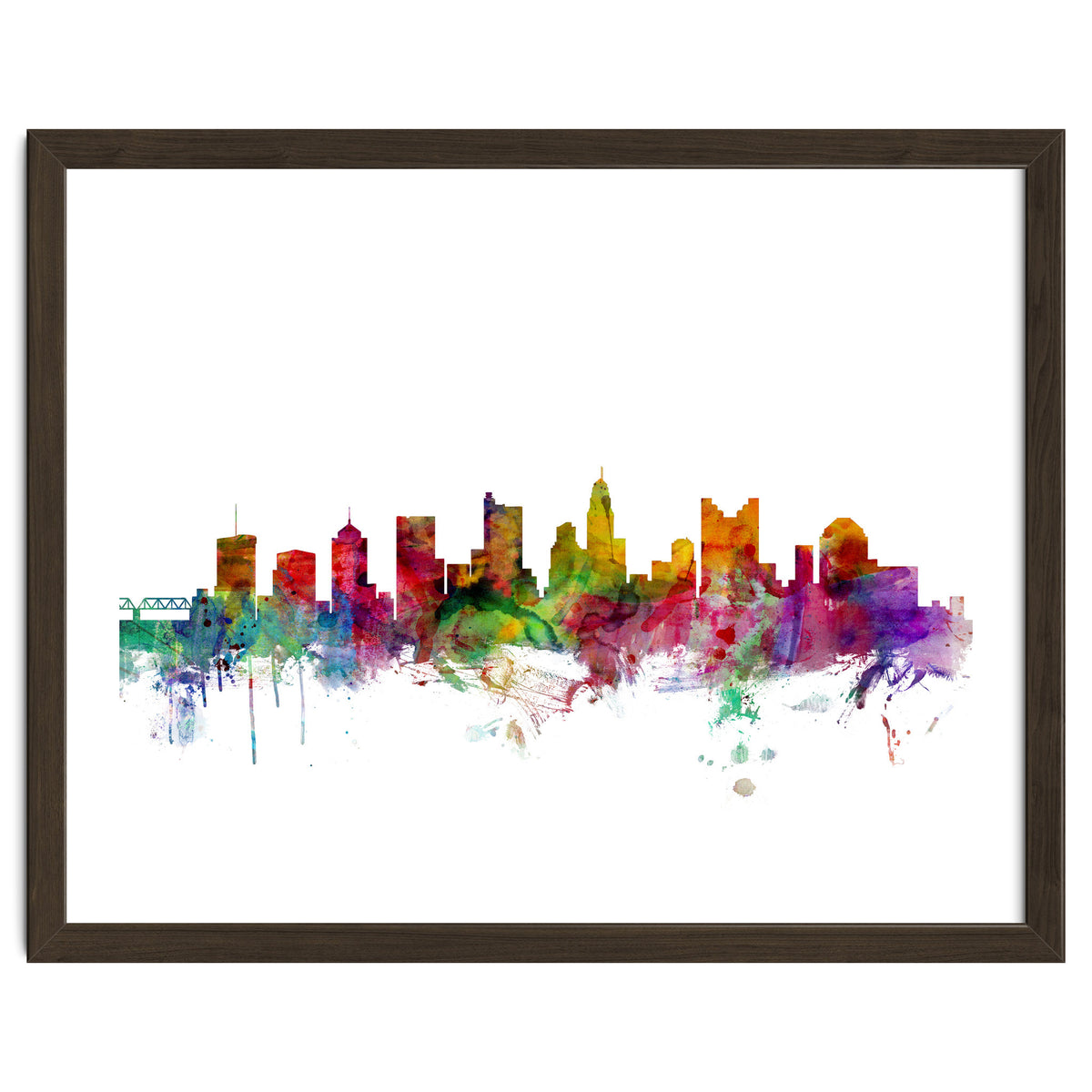 Columbus Ohio Skyline