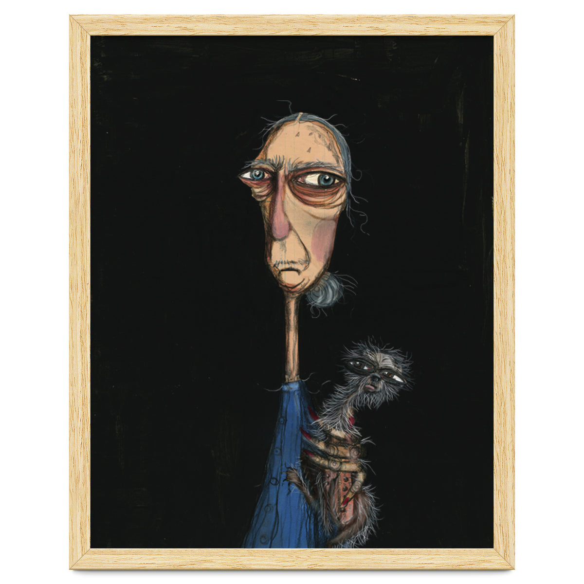 Woman Holding A Chihuahua