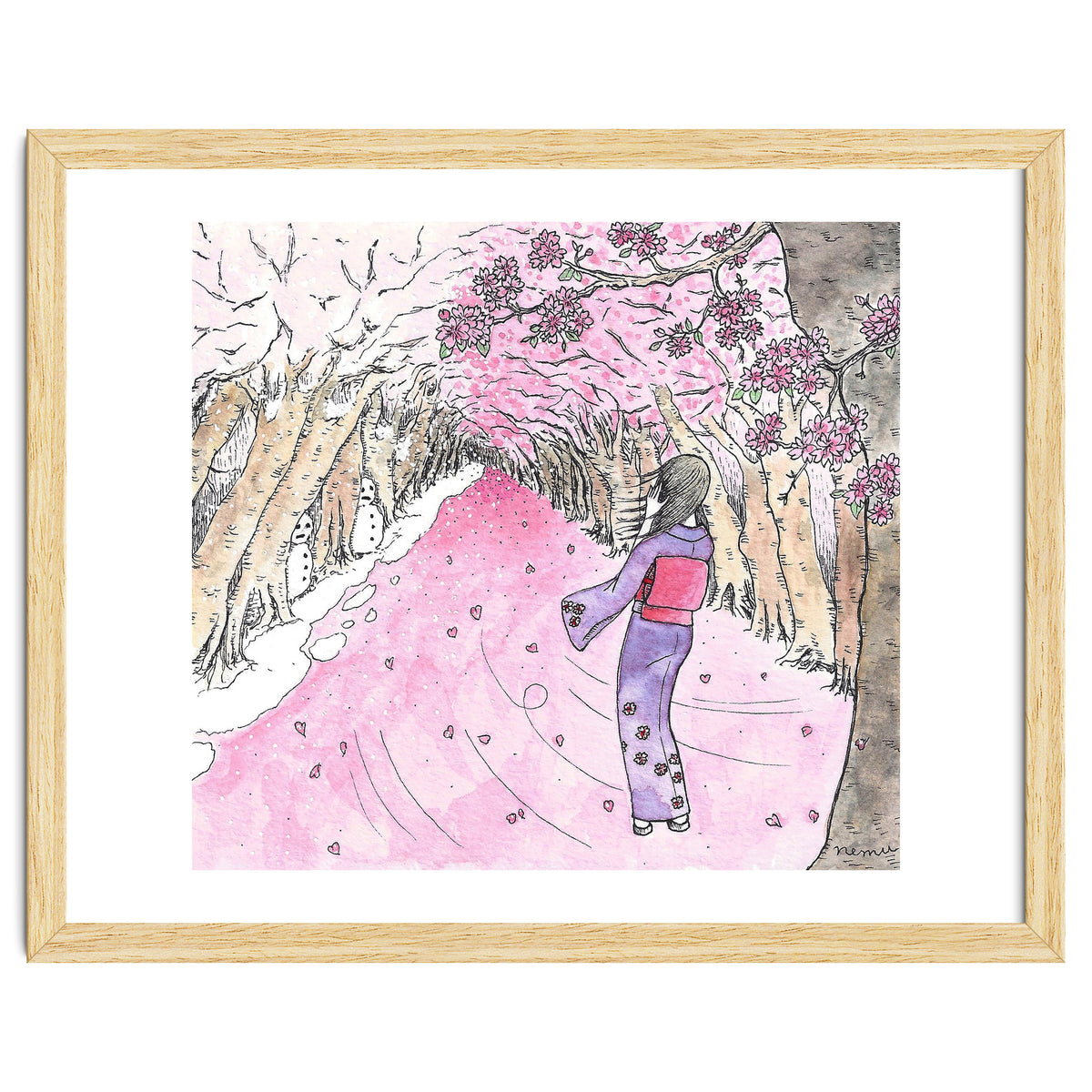 Cherry Blossom Flurry