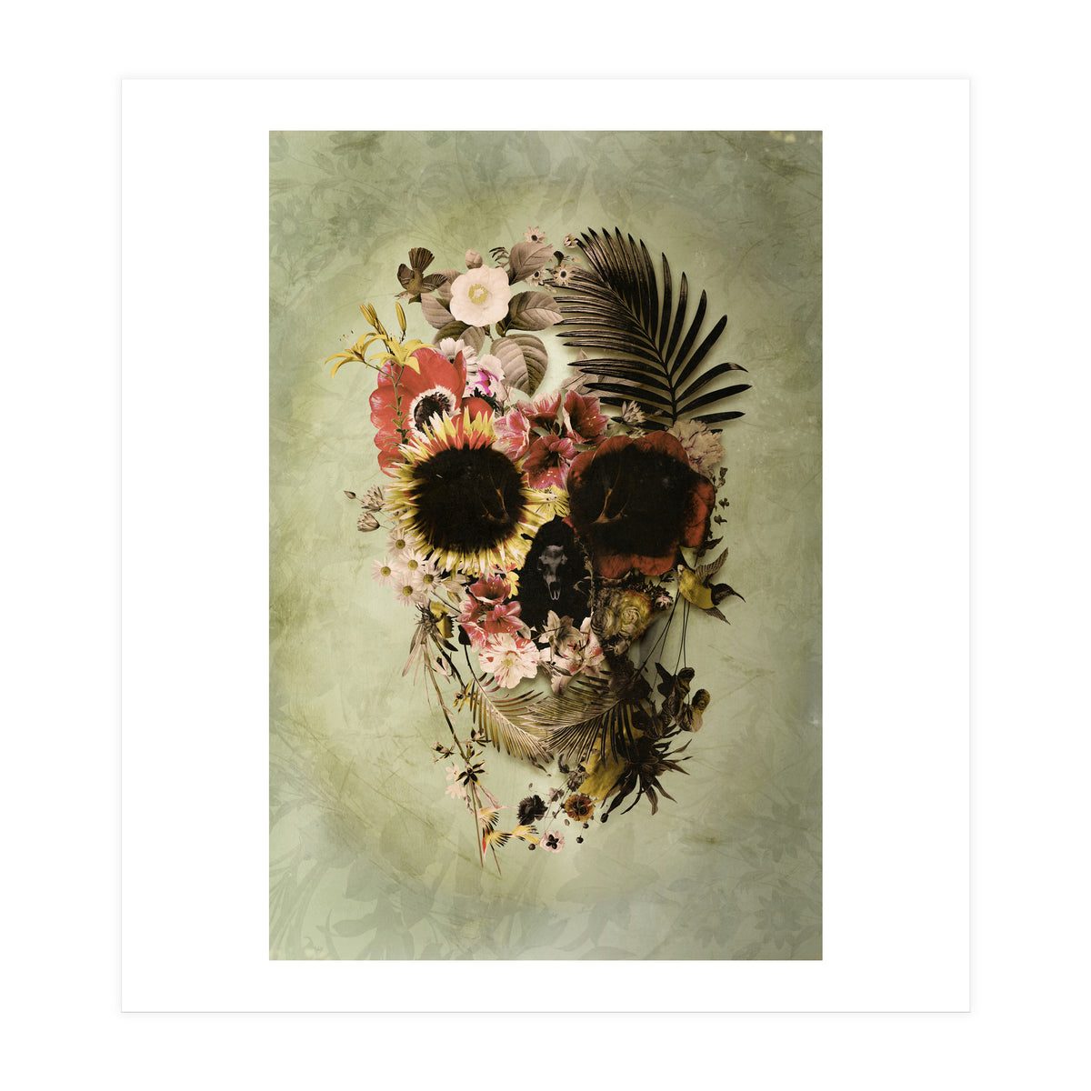 Garden Skull Light  (Print Only)