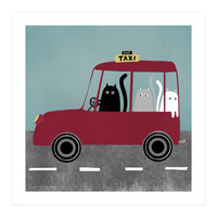 Cat 86: Cat taxi (Print Only)