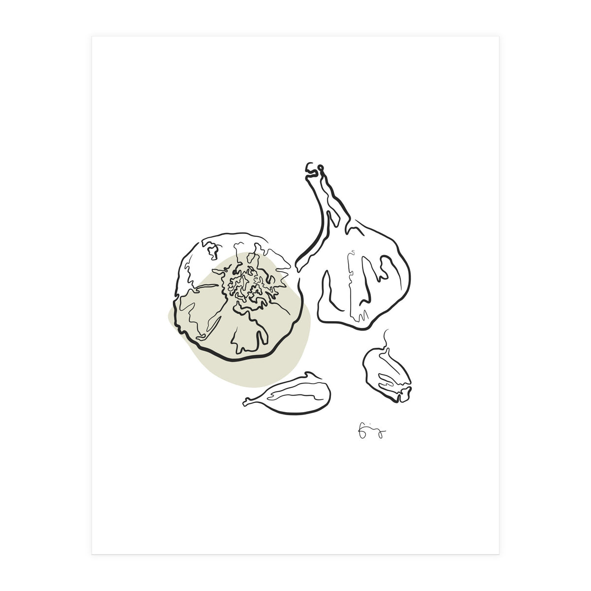 Garlic (Print Only)
