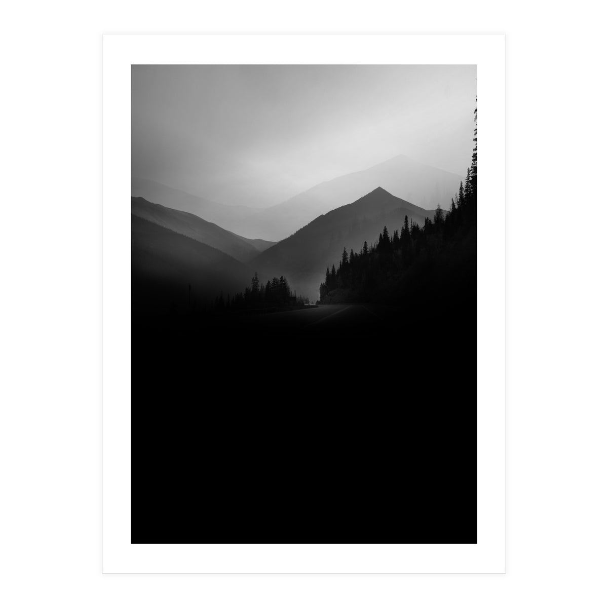 Dusky Mountains (Print Only)