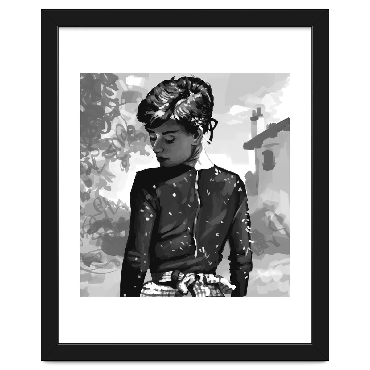 Audrey Monochrome