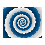 Blue Modern Floral Interior Design (Print Only) thumbnail
